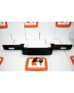 Heavy Duty Winch Bumper with DRL Lights Fits Land Rover Defender - WARN ZEON