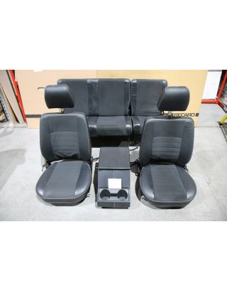 USED Land Rover Defender TD5 110 XS black front + 2nd row seats + cubby box 
