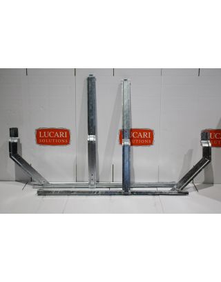 Pair of galvanised side frames B C Posts LH+ RH Sill Fit Land Rover Defender 110