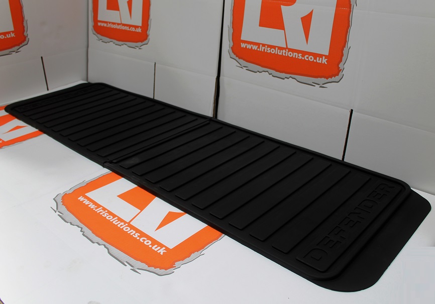 Genuine Land Rover Defender middle row rubber floor mats TDCI TD5 eBay